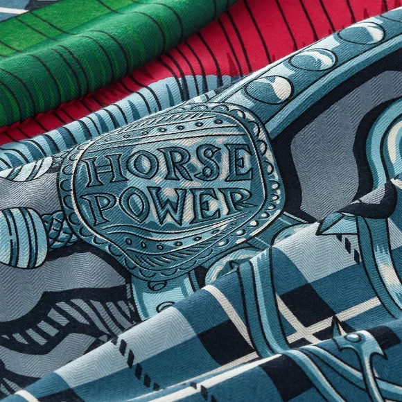 Hermès Cheval Punk Scarf/Losange Cashmere & Silk - Picture 2 of 14